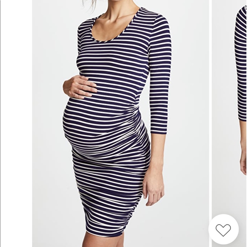 Ingrid & Isabel striped maternity dress
